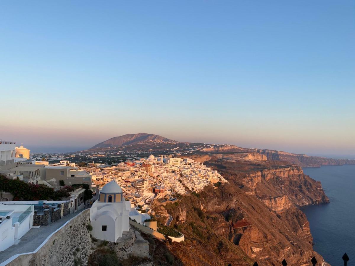 Opera Mansion Santorini Villa Fira  Bagian luar foto