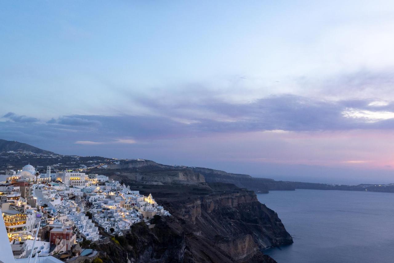 Opera Mansion Santorini Villa Fira  Bagian luar foto