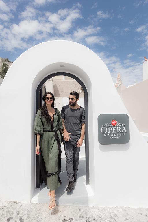 Opera Mansion Santorini Villa Fira  Bagian luar foto